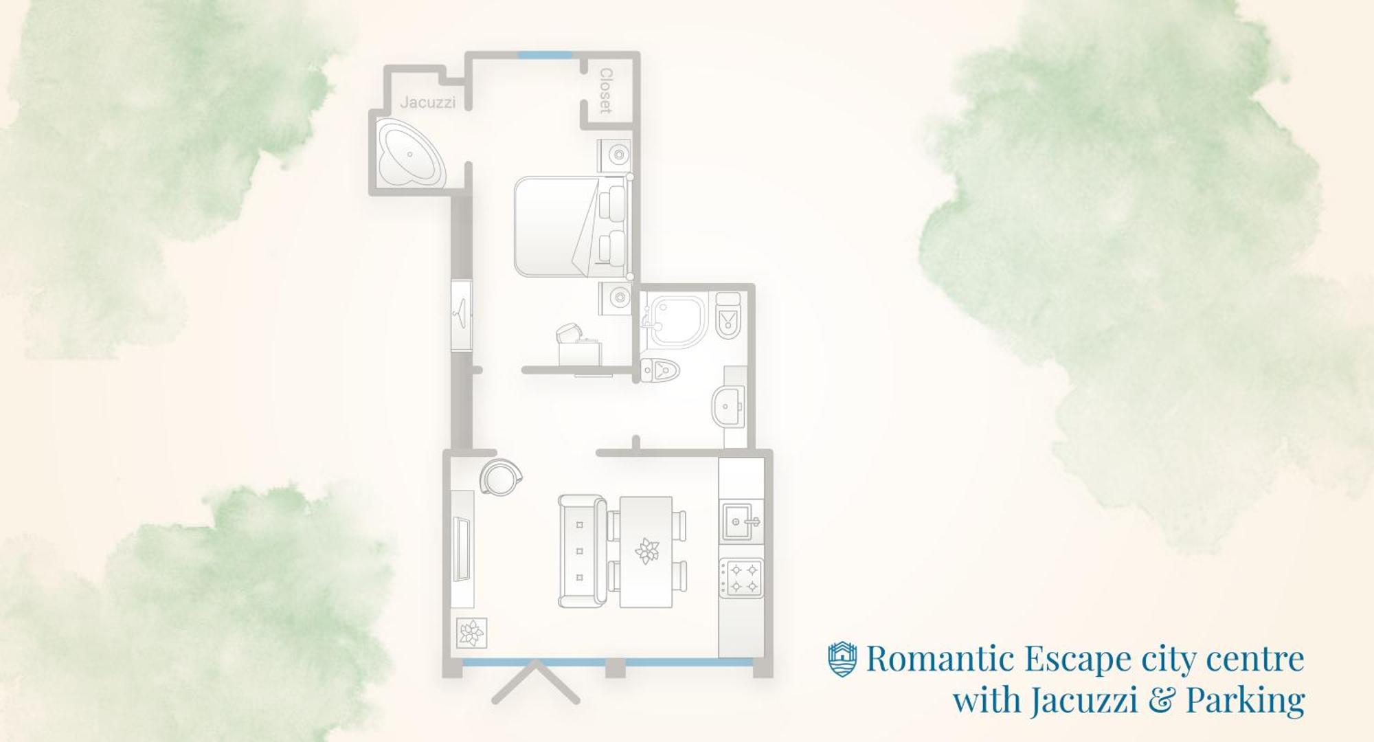 Romantic Escape City Centre With Jacuzzi & Parking By Rent All Como Exteriör bild
